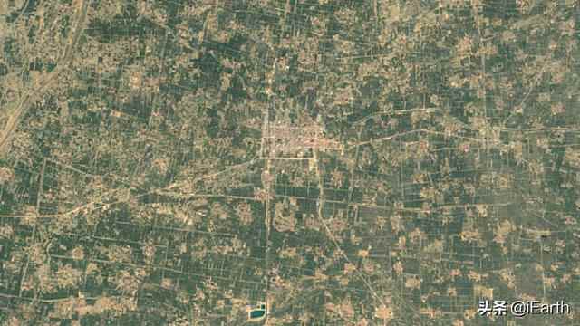 山东省德州市宁津县—城市发展历史卫星影像全纪录（1984~2016）