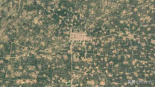山东省德州市宁津县—城市发展历史卫星影像全纪录（1984~2016）