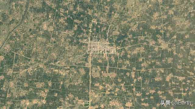 山东省德州市宁津县—城市发展历史卫星影像全纪录（1984~2016）