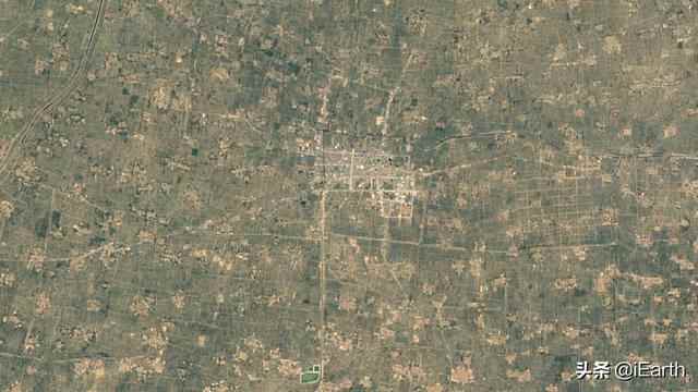 山东省德州市宁津县—城市发展历史卫星影像全纪录（1984~2016）