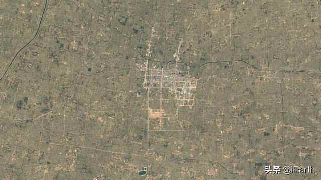山东省德州市宁津县—城市发展历史卫星影像全纪录（1984~2016）