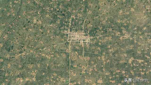 山东省德州市宁津县—城市发展历史卫星影像全纪录（1984~2016）