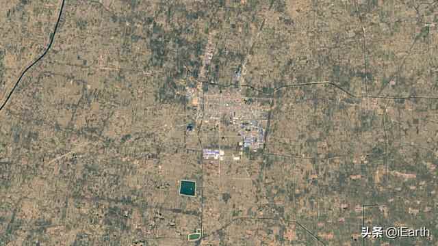 山东省德州市宁津县—城市发展历史卫星影像全纪录（1984~2016）