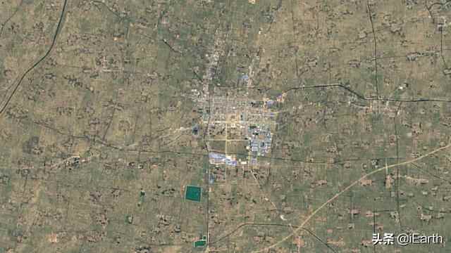 山东省德州市宁津县—城市发展历史卫星影像全纪录（1984~2016）