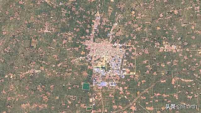 山东省德州市宁津县—城市发展历史卫星影像全纪录（1984~2016）