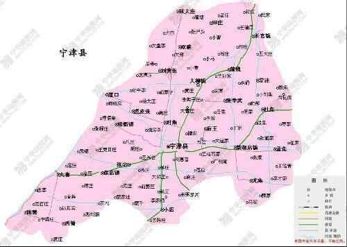 新中国成立后宁津县村庄归属变动情况