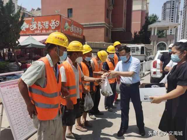 禹城：端午施工忙，工地粽飘香