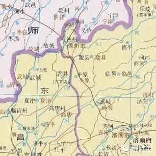 山东武城县治地历史沿革