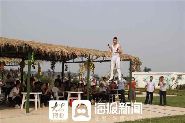 **收 迎小康 德州陵城区首届金秋旅游文化节暨第二届农民丰收节隆重启幕