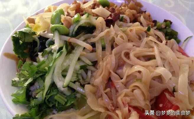 德州宁津的大柳面为什么很出名，做工很关键，简单食材也很美味！