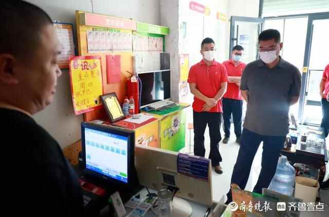 “为群众办实事”|聊城教体局领导到体彩站调研工作