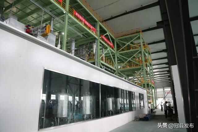 上半年全市高质量发展重点项目现场观摩团一行观摩冠县重点项目