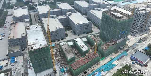 上半年全市高质量发展重点项目现场观摩团一行观摩冠县重点项目