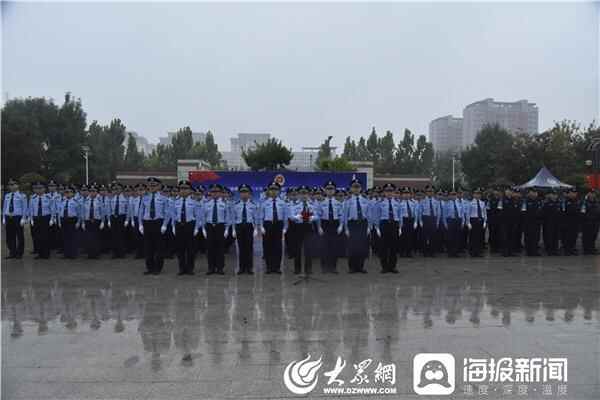 东阿县公安局隆重举行“喜迎二十大 忠诚保平安”誓师大会暨冬季联防联控大巡查启动...