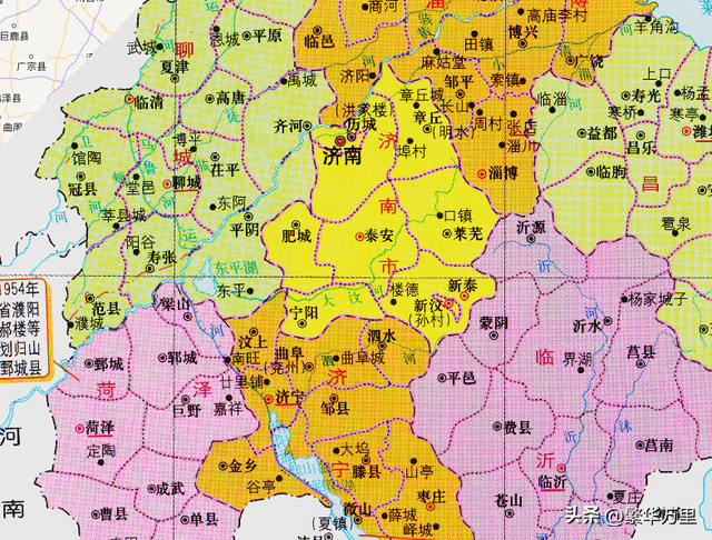 聊城市的区划调整，山东省的第6大城市，为何有8个区县？