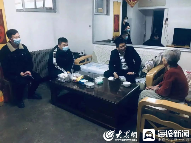 聊城东昌府区古楼街道：走访慰问困难家庭 新春慰问温暖民心