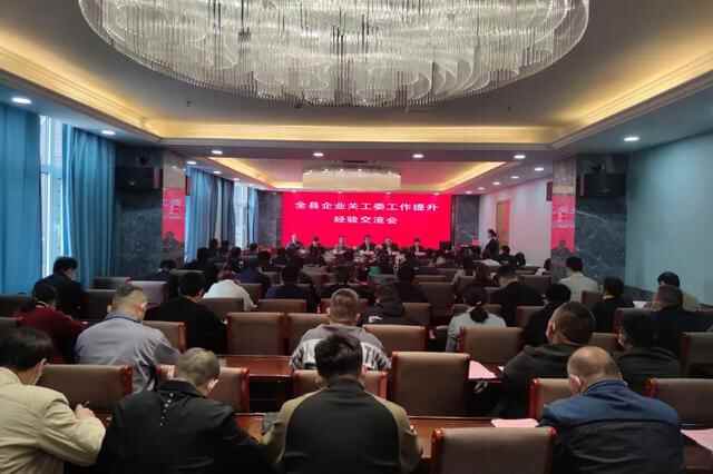 冠县召开全县企业关工委提升经验交流会