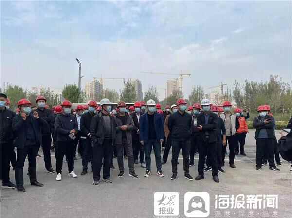 聊城东阿县住建局开展2021年建筑工程质量管理标准化观摩工地交流学习活动