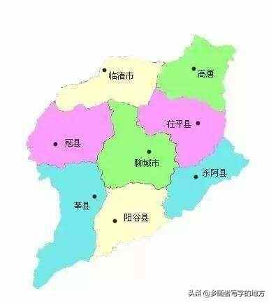 山东省高唐县城市总体规划