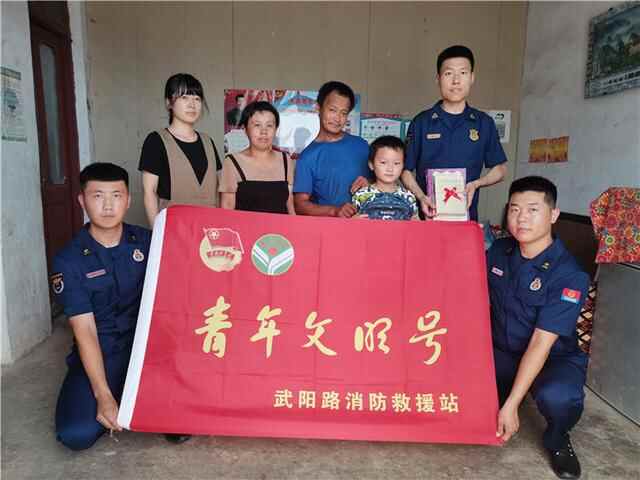山东聊城莘县武阳路消防救援站为民办实事 足迹遍布1154个村落