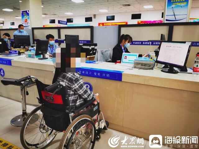 “有爱无碍”聊城东昌府区行政审批服务局助残服务暖人心
