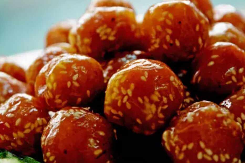 聊城阳谷美食-琉璃丸子
