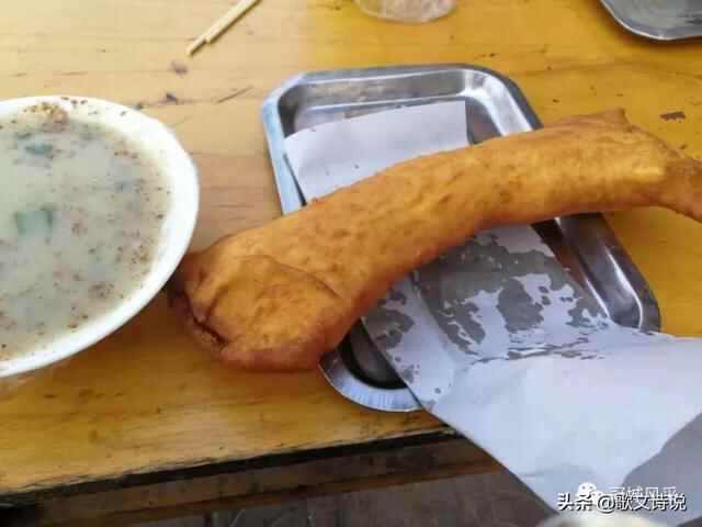 冠县味道·豆沫、油条、鸡蛋荷包