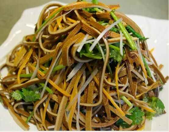 中华美食之一《冠县五香豆腐丝》