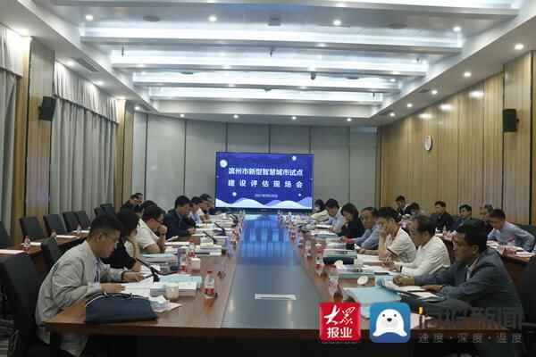 省专家组来滨州市开展新型智慧城市建设评估工作