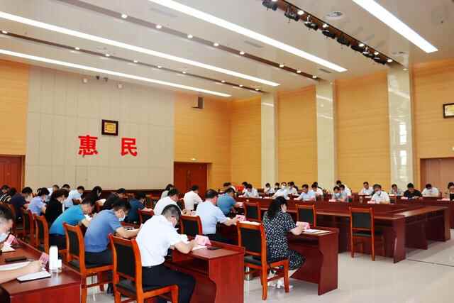 惠民县委党的建设工作领导小组2022年第一次会议召开