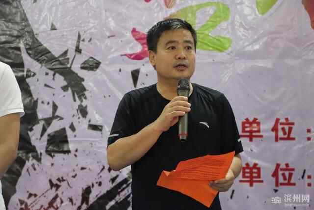 博兴县曹王镇消夏“裕昌·鼎盛”杯篮球比赛开幕