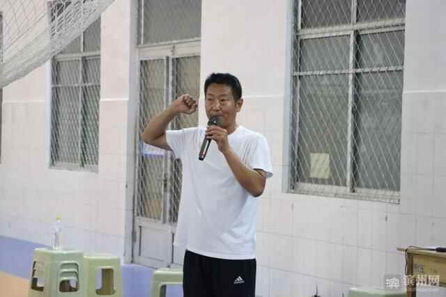 博兴县曹王镇消夏“裕昌·鼎盛”杯篮球比赛开幕