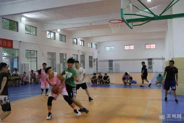 博兴县曹王镇消夏“裕昌·鼎盛”杯篮球比赛开幕