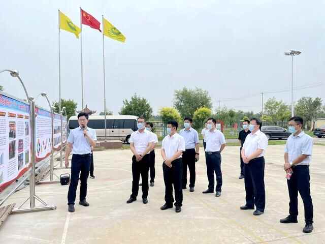 滨州市委常委、组织部部长、统战部部长周鸿到惠民县调研