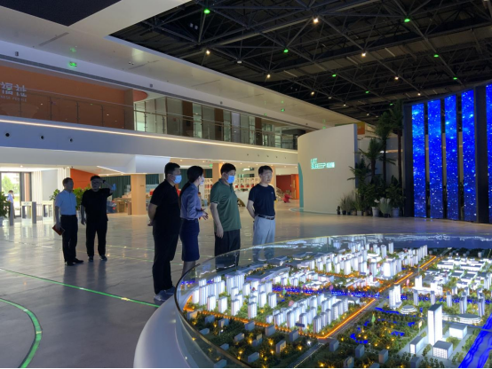 滨州市工信局马士明调研滨州心语基地