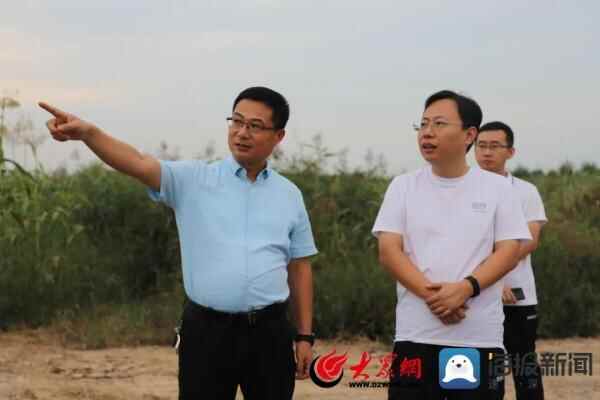沾化区副区长陈涛到沾化区冯家镇调研