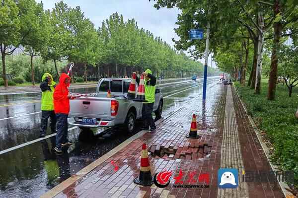 迎战强降雨！滨州市住建局迅速出动对市政设施开展巡查排查