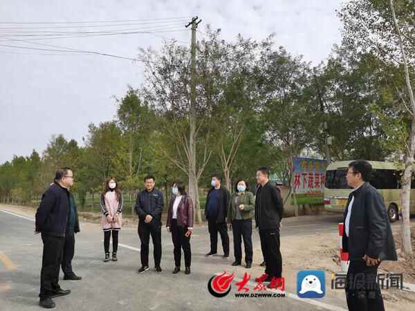 惠民县政协副主席师杰到淄角镇调研