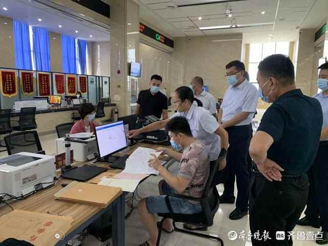 滨州市营商环境建设服务中心来无棣县调研营商环境工作