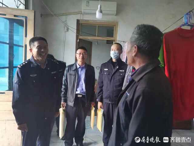 滨州市公安局人民警察训练中心教务处主任洪宝松到惠民县走访慰问