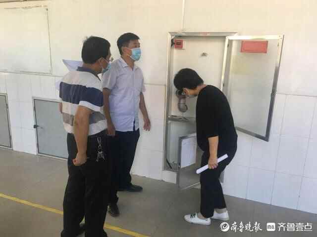 阳信县洋湖乡学区联合多部门开展安全大排查致力打造平安校园