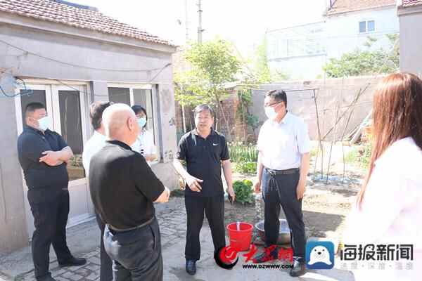 惠民县政协副主席王德江到城乡水务局调研农村饮用水管网改造提升工作