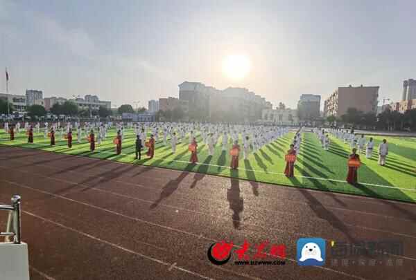 惠民县老年人太极拳线上健身推广展示大联动拉开帷幕