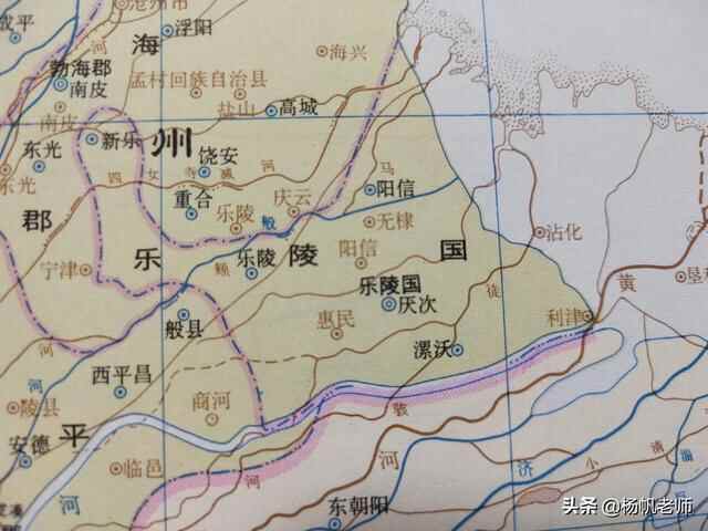 古地名演变：山东滨州地名及区划演变过程