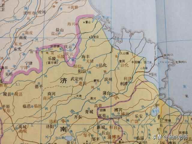 古地名演变：山东滨州地名及区划演变过程