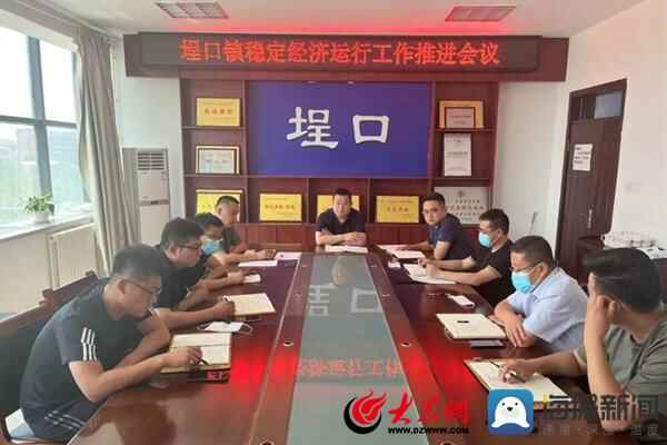 无棣县埕口镇召开稳定经济运行工作推进会议