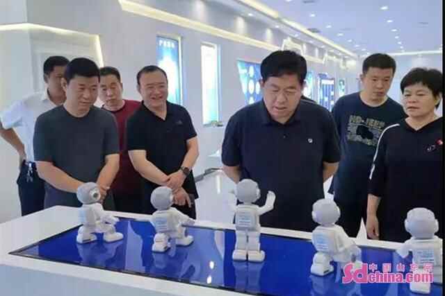 菏泽高新区主要领导现场调度区重点项目建设情况