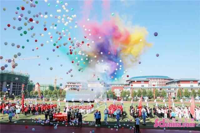菏泽市中学生运动会在单县隆重开幕