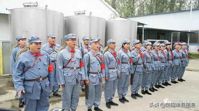 身穿红军装，徒步英雄路——单县希望学校党史学习教育活动