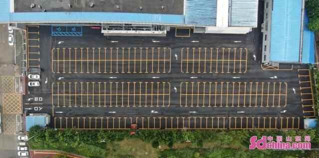 设置216个停车位！菏泽市政务服务中心停车场改造升级已基本完成